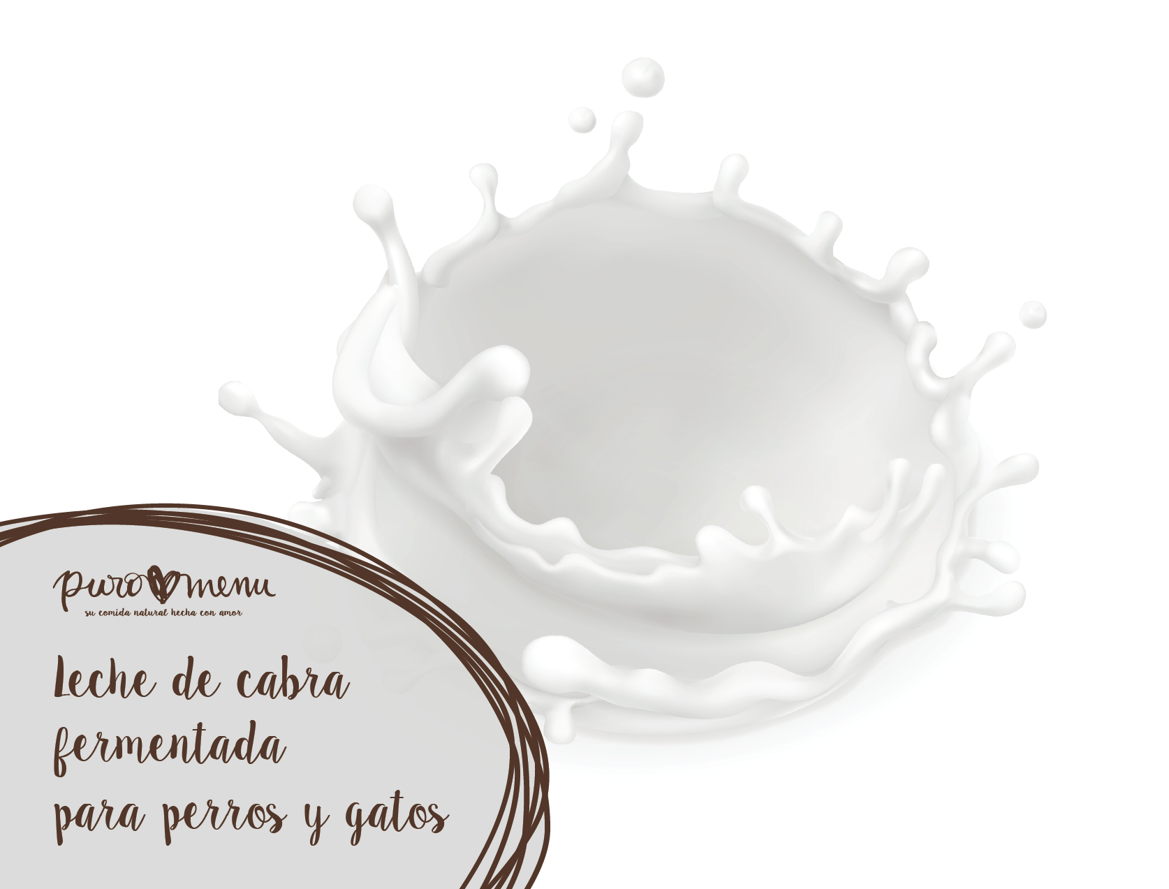 leche de cabra para perros y gatos