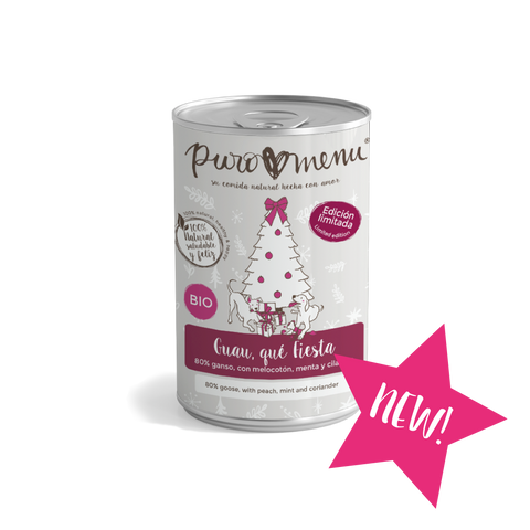 Menú Guau, qué Fiesta BIO