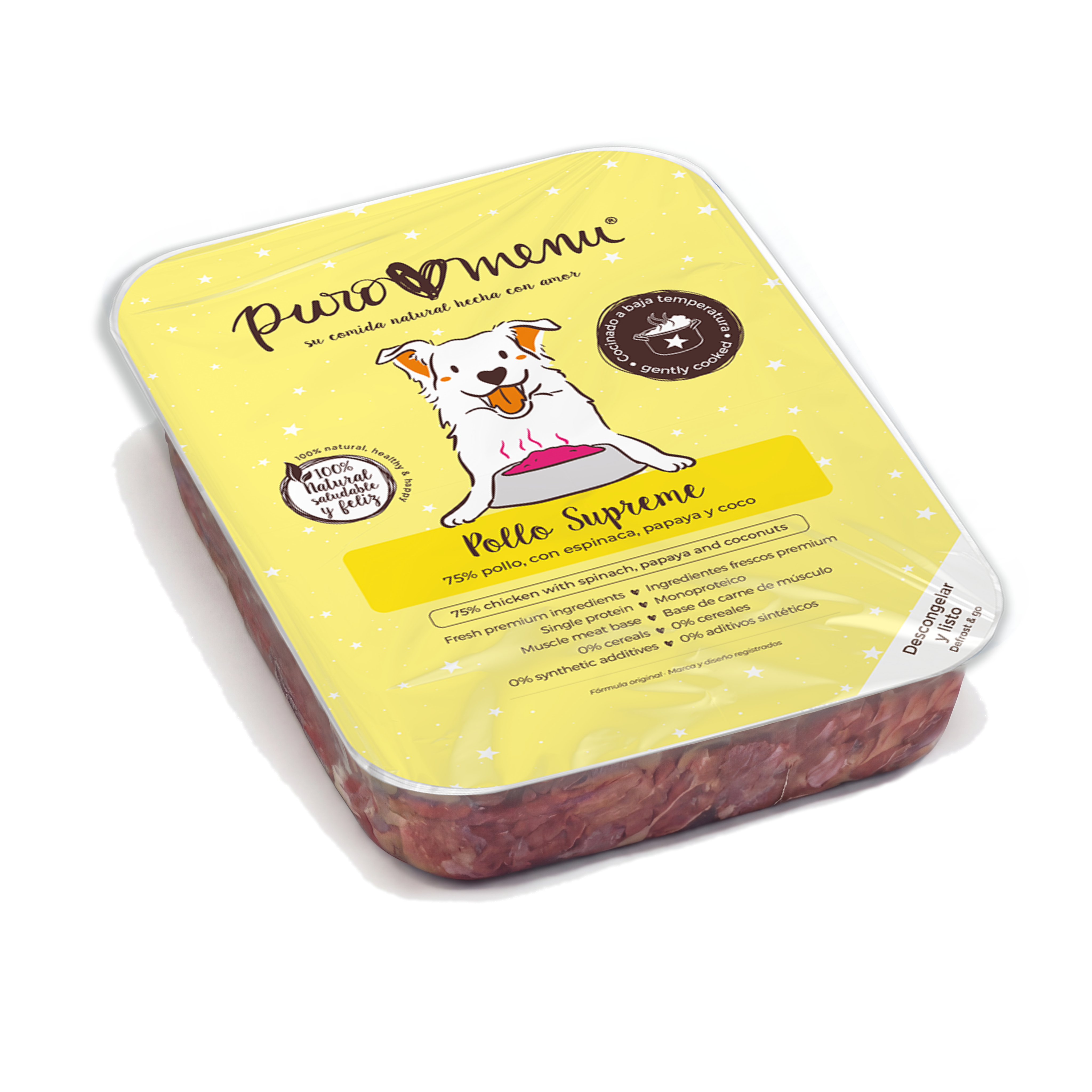 Menú Pollo Suprême