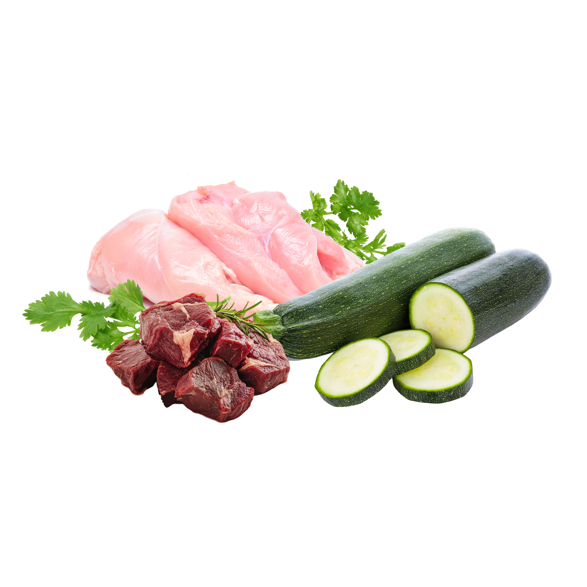 Menú Pollo y Vacuno Bon Appètit