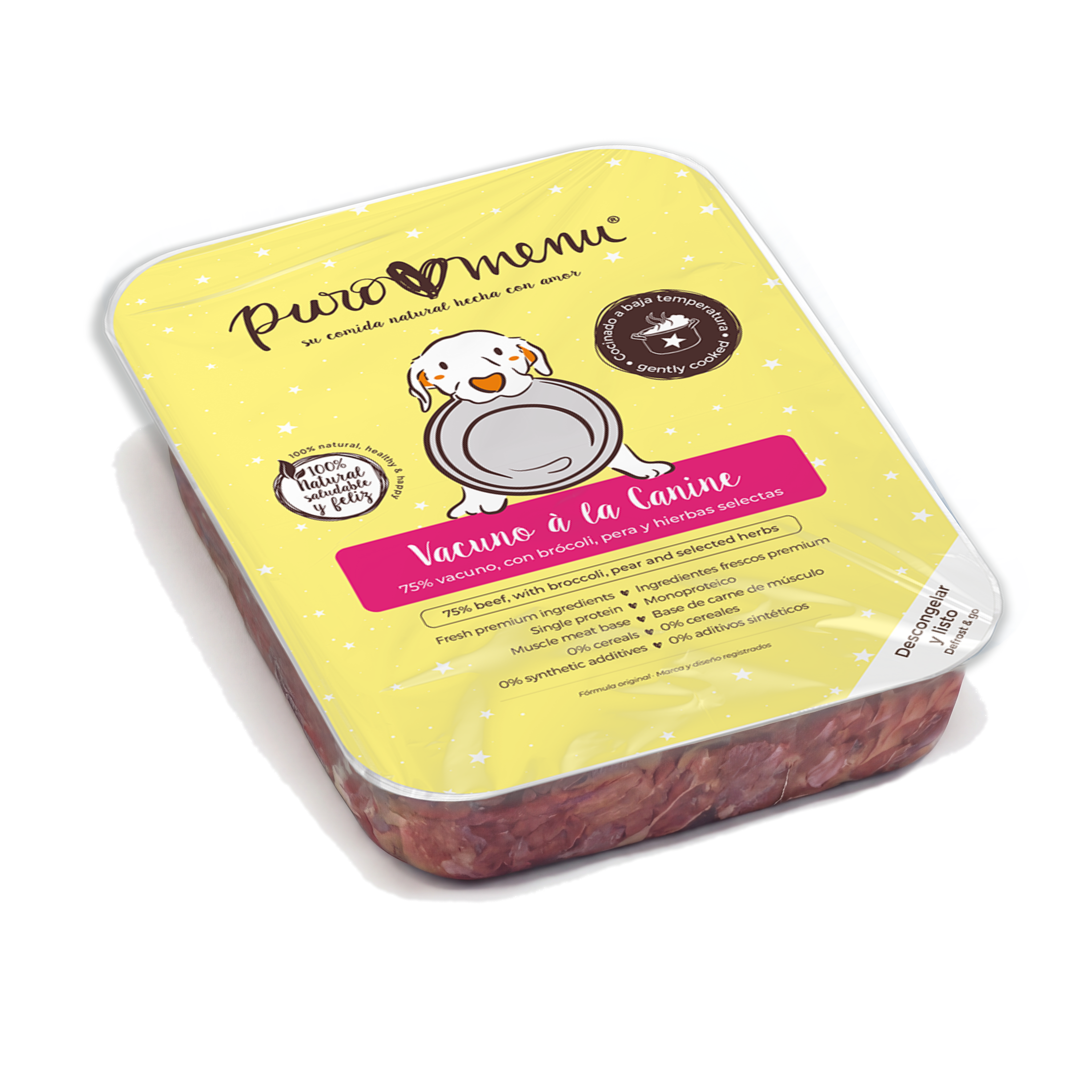 Menú Vacuno à la Canine