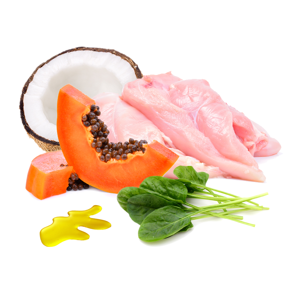 Menú Pollo Suprême
