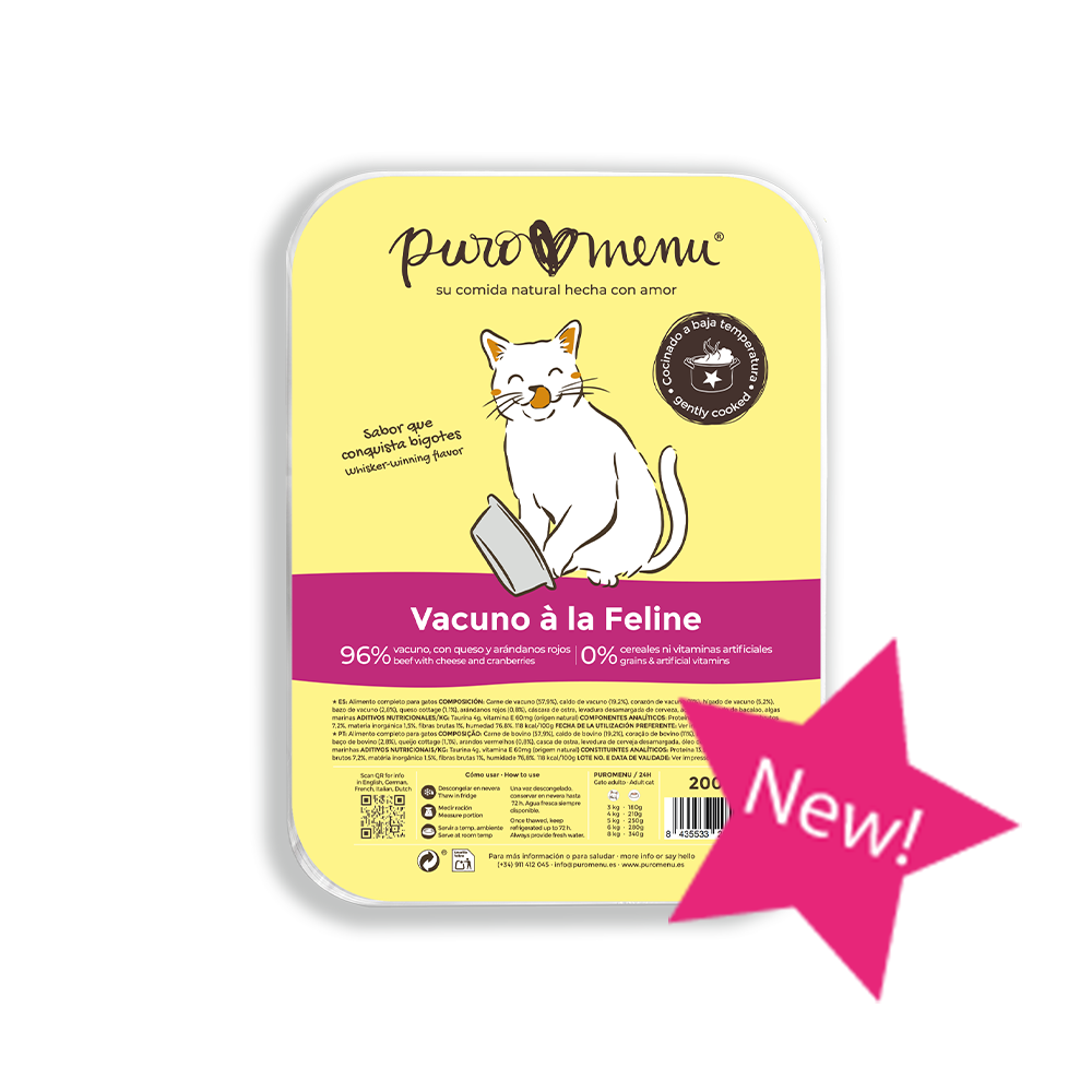 Menú Vacuno à la Feline