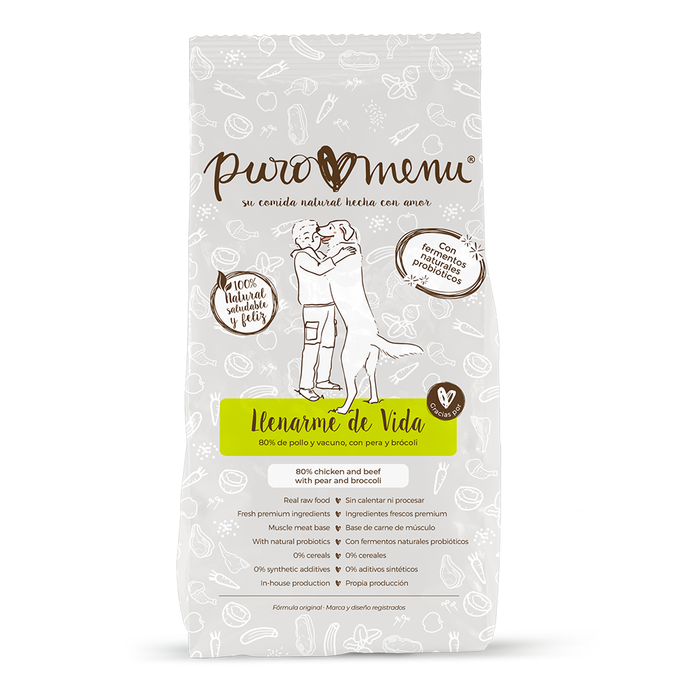 Menú Llenarme de Vida
