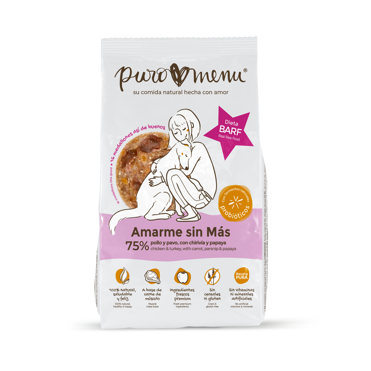 Menú Amarme Sin Más