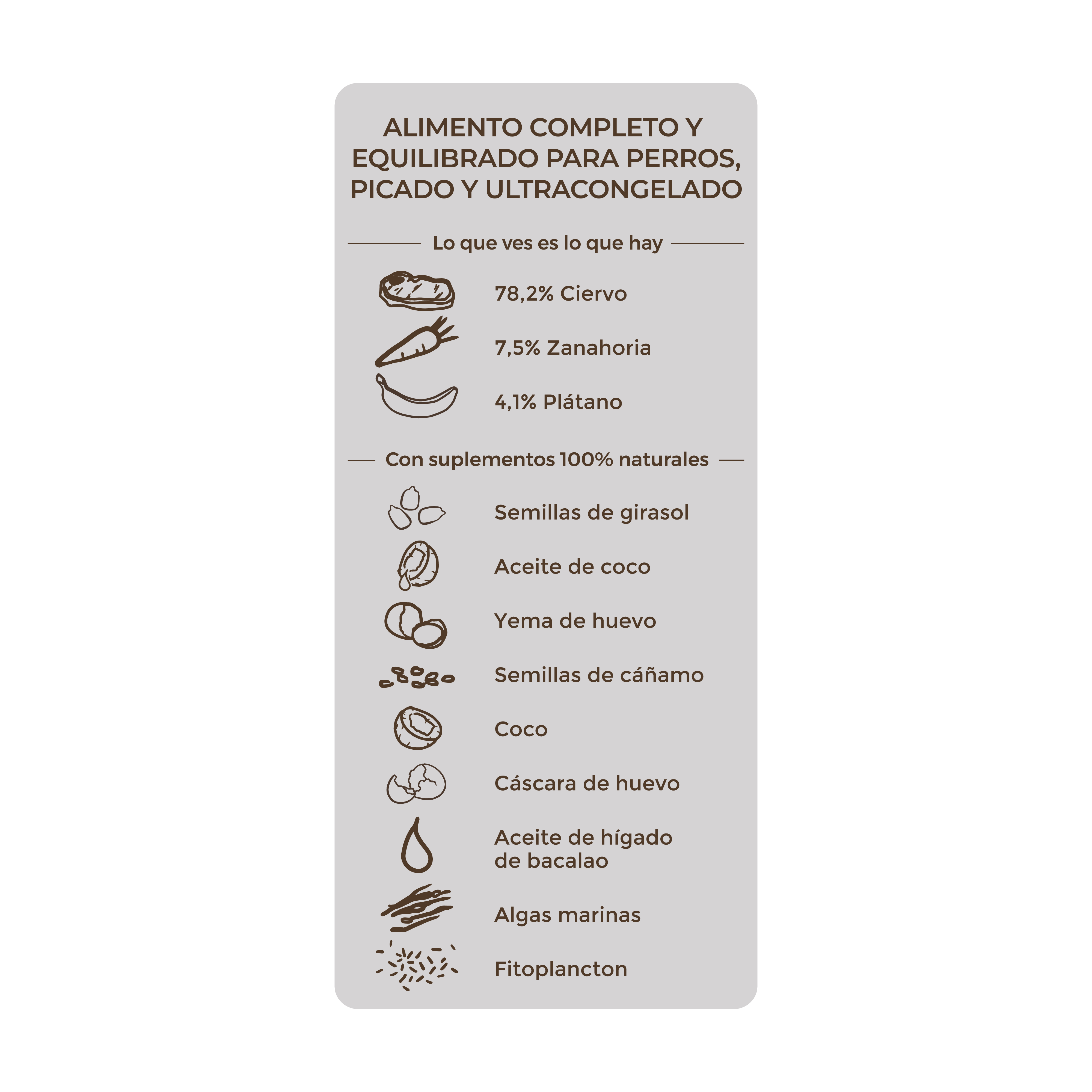 Menú Ambrosía de Ciervo