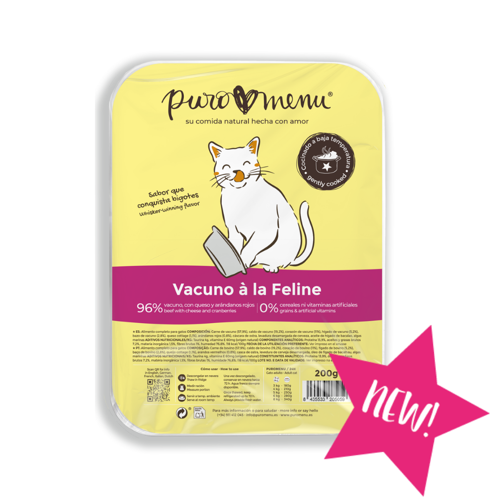 Menú Vacuno à la Feline
