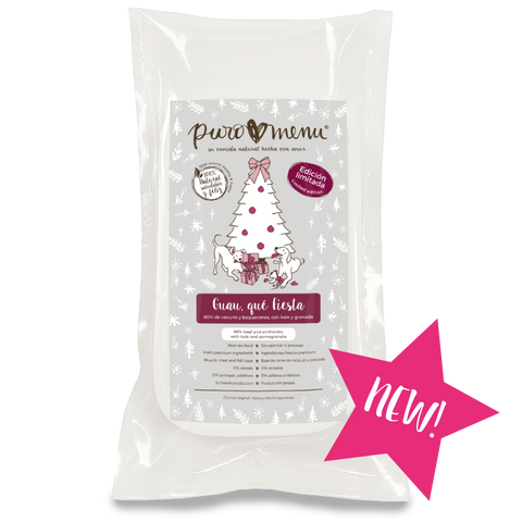 Menú Guau, qué Fiesta