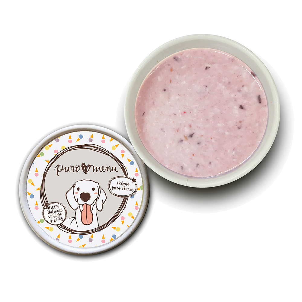 Puro Helado/Yogur "Frutos del Bosque"