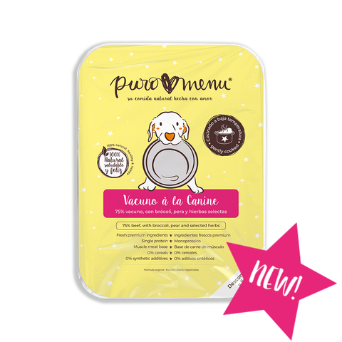 Menú Vacuno à la Canine