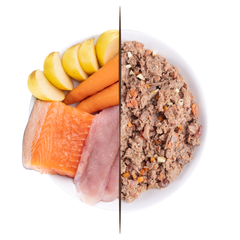 Menú Pavo y Salmón du Chef