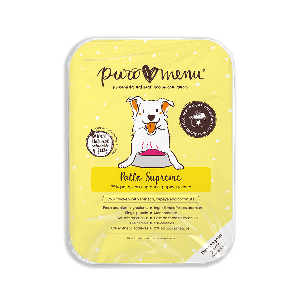 Menú Pollo Suprême