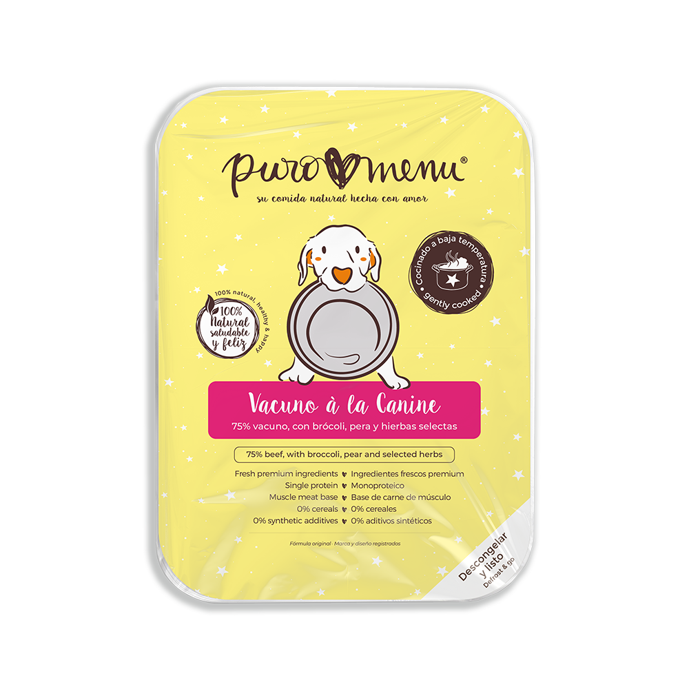 Menú Vacuno à la Canine