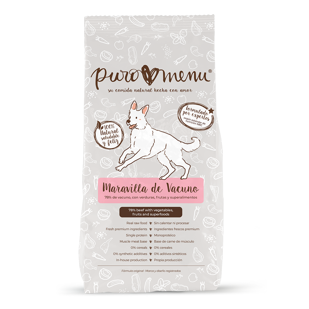 Menú Maravilla de Vacuno - 800g, medallones () en Puro Menu