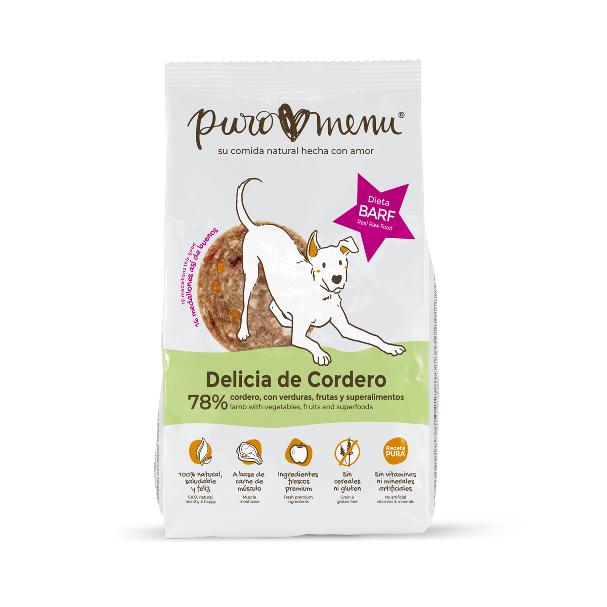 Menú Delicia de Cordero