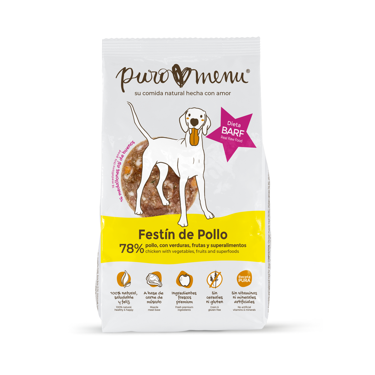 Menú Festín de Pollo