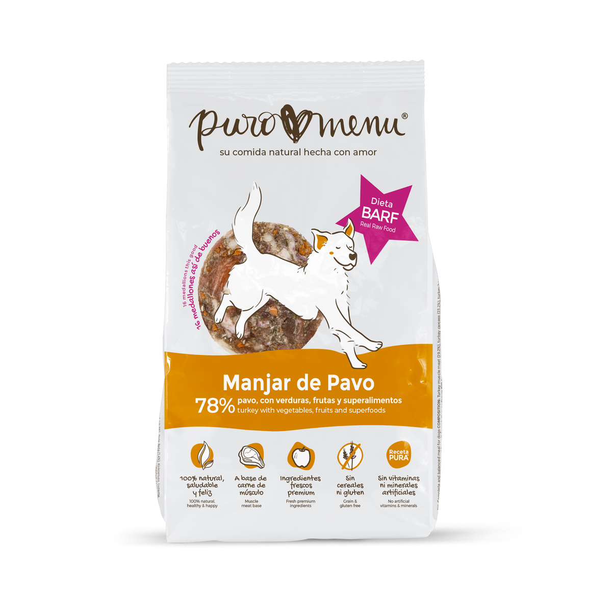 Menú Manjar de Pavo