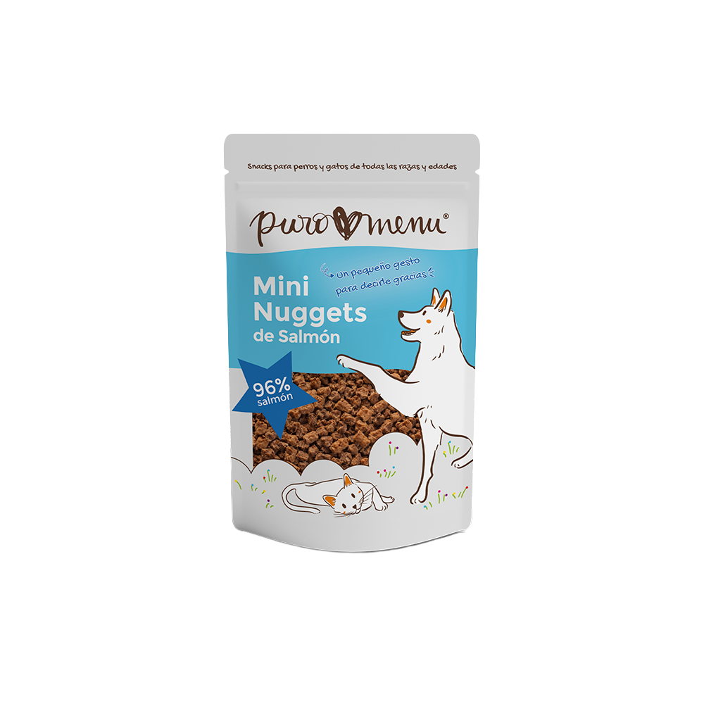 Mini Nuggets de Salmón, 100g