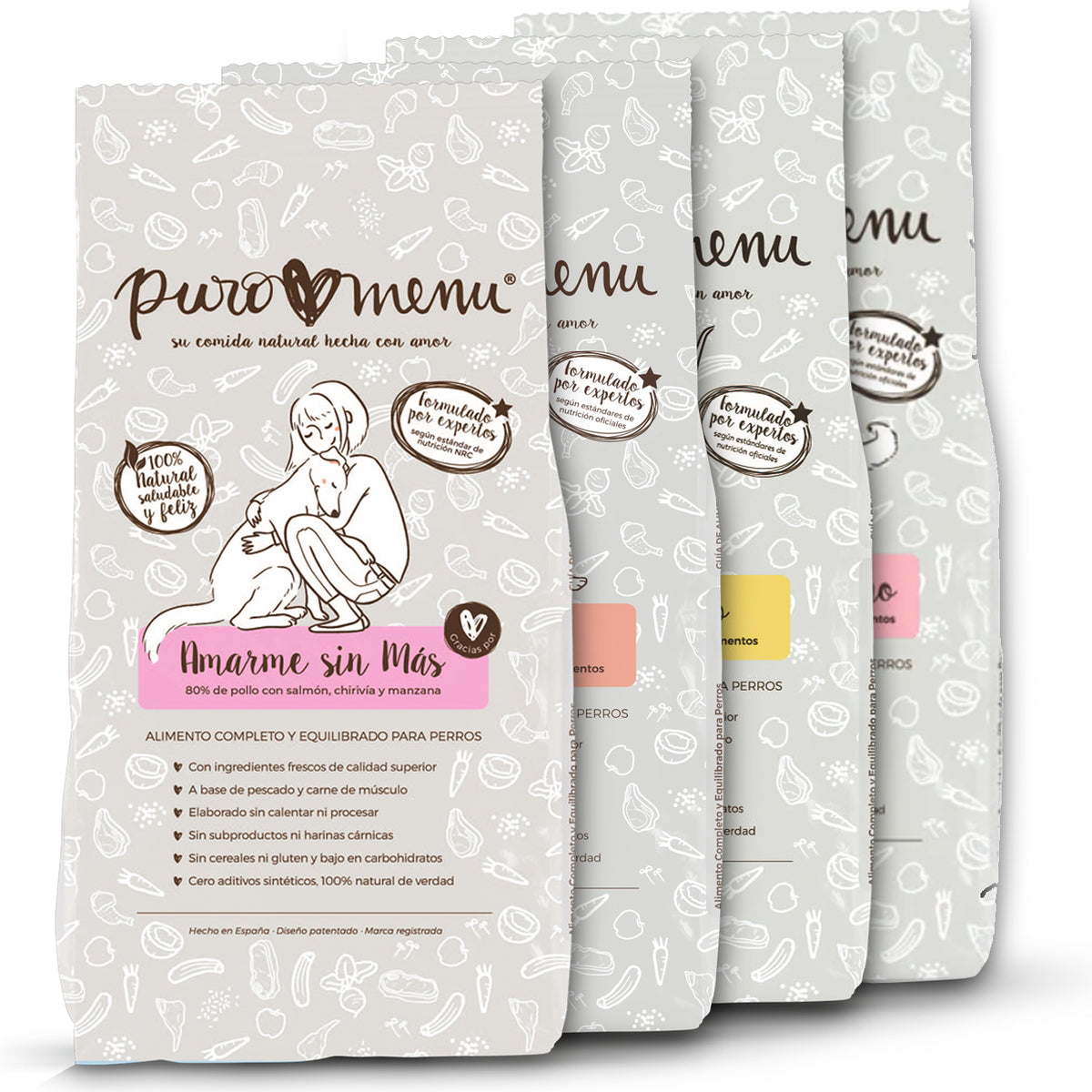 Menú Multipack - 4 x 800g, medallones (ahorra 4%) en Puro Menu